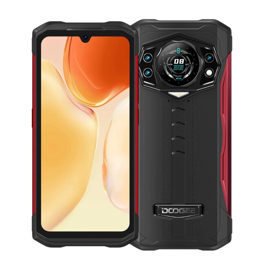 Doogee S98 Dual SIM 8/256GB Wine Red cena un informācija | Mobilie telefoni | 220.lv