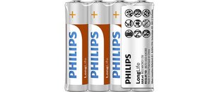 Philips Phil-R03L4F/10 цена и информация | Батарейки | 220.lv