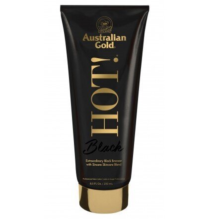 Sauļošanās krēms solārijiem Australian Gold Hot! Black, 250 ml cena un informācija | Solārija krēmi | 220.lv