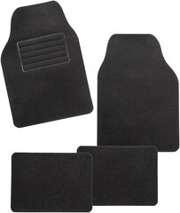 Carfashion 2838446 Universal Auto Tootpat Set Rivazza, автомобильный коврик, подходящий для почти всех автомобилей, 4 частично набор без держателя коврика цена и информация | Модельные резиновые коврики | 220.lv