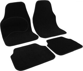 Woltu Universal Auto Footsporms Carpet Matt Mats Black 7135 цена и информация | Универсальные коврики | 220.lv