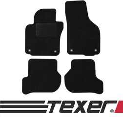Carmat Texer Textile Footbrats, подходящие для VW Golf V BJ. 2003-2008 Basic цена и информация | Модельные текстильные коврики | 220.lv