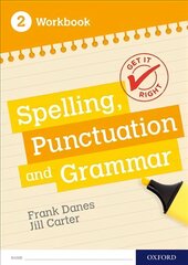 Get It Right: KS3; 11-14: Spelling, Punctuation and Grammar workbook 2: With all you need to know for your 2021 assessments cena un informācija | Svešvalodu mācību materiāli | 220.lv