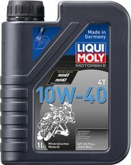 Liqui Moly 3044 motocikls 4T 10W-40 1 L cena un informācija | Auto ķīmija | 220.lv