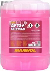 Антифриз AF12+ 10 литров, розовый до -40 ° C для G12+ цена и информация | Очищающие и охлаждающие жидкости | 220.lv