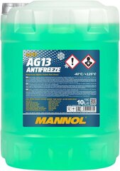 Mannol Antrefreeze AG13-40 Охлаждающая жидкость, 10 литров, 10 литров цена и информация | Очищающие и охлаждающие жидкости | 220.lv