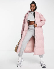 Длинное пальто-куртка женское, розовое цена и информация | Женские куртки | 220.lv