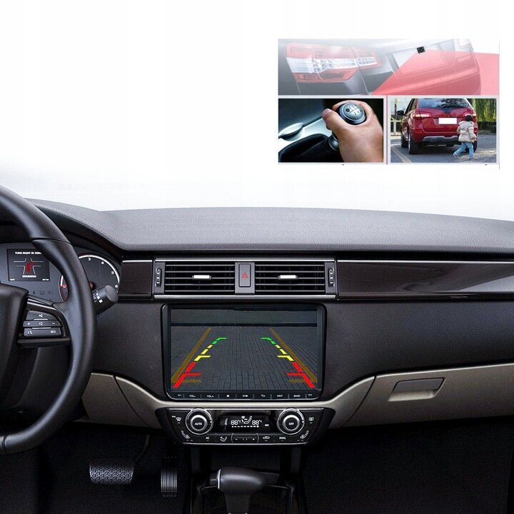 GPS modulis — navigācija + antena, automašīnas stereo, Android 10 ekrāns 8 collas, brīvroku sistēma Volkswagen, Seat, Skoda цена и информация | Auto magnetolas, multimedija | 220.lv