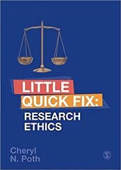 Research Ethics: Little Quick Fix cena un informācija | Enciklopēdijas, uzziņu literatūra | 220.lv