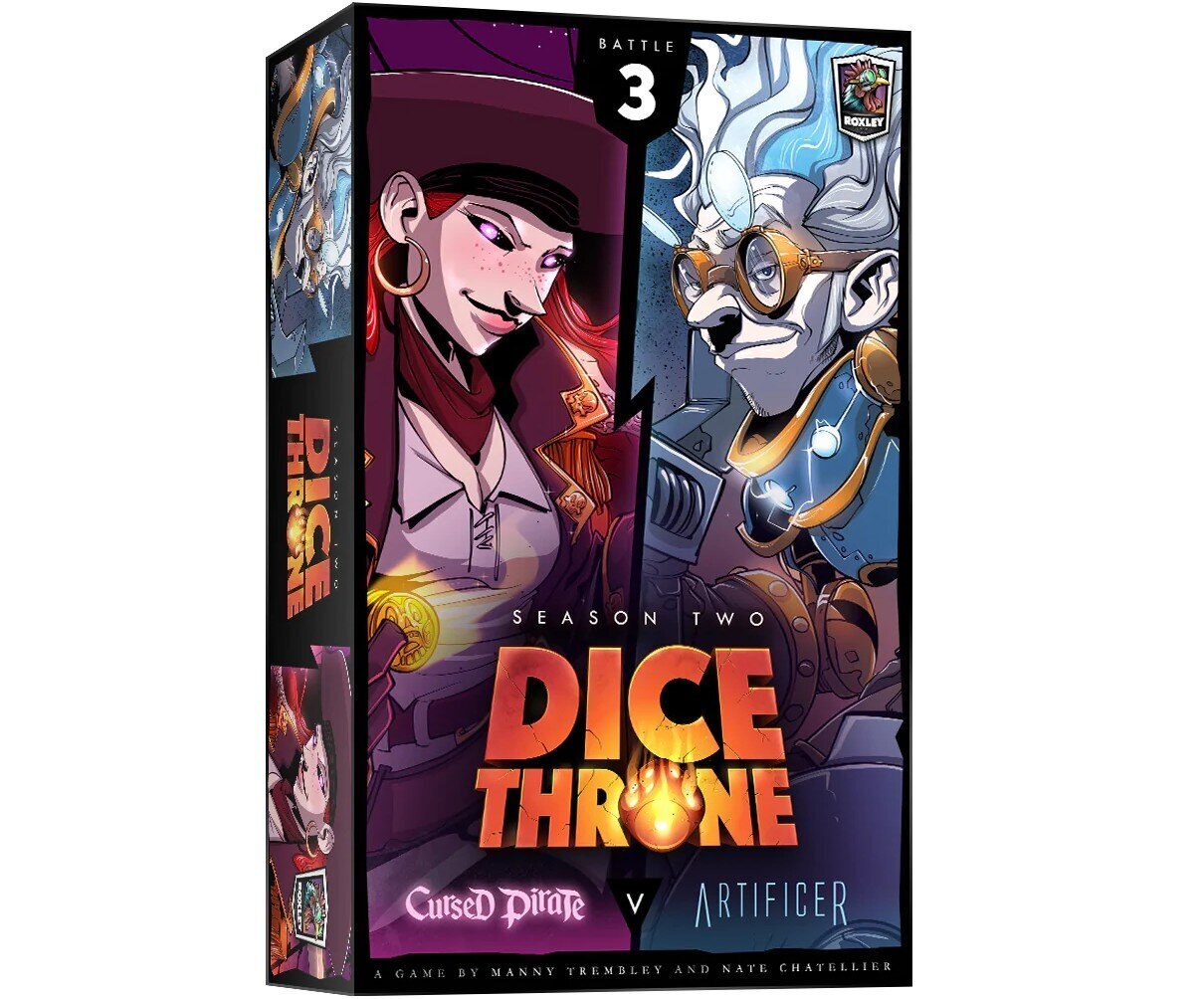 Dice Throne: Season Two – Cursed Pirate v. Artificer cena un informācija | Galda spēles | 220.lv