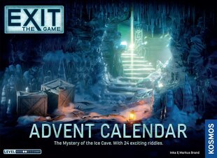 Настольная игра Exit: The Game – Advent Calendar: The Mystery of the Ice Cave цена и информация | Настольная игра | 220.lv
