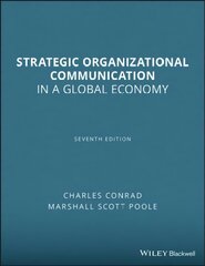 Strategic Organizational Communication - In a Global Economy 7e: In a Global Economy 7th Edition cena un informācija | Enciklopēdijas, uzziņu literatūra | 220.lv