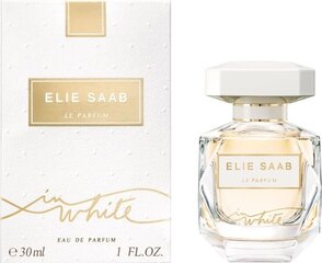 Парфюмерная вода Elie Saab Le Parfum in White EDP для женщин 30 мл цена и информация | Женские духи Lovely Me, 50 мл | 220.lv