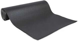 Коврик для йоги Yoga Mat серый/черный 173x61x1 см цена и информация | Коврики для йоги, фитнеса | 220.lv
