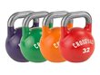 Sacensību svaru bumba Crossmaxx Competition Kettlebell 24 kg zaļa cena un informācija | Svari, hanteles, stieņi | 220.lv