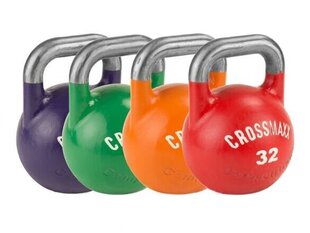 Гиря для соревнований Crossmaxx Competition Kettlebell 20 кг фиолетовая цена и информация | Гантели, гири, штанги | 220.lv