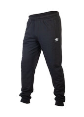 Sporta bikses vīriešiem Umbro Essentials Logo Pant, melnas cena un informācija | Sporta apģērbs vīriešiem | 220.lv