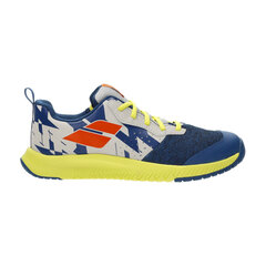 Детская теннисная обувь Pulsion All Court Junior, желтые/синие цена и информация | Детская спортивная обувь | 220.lv