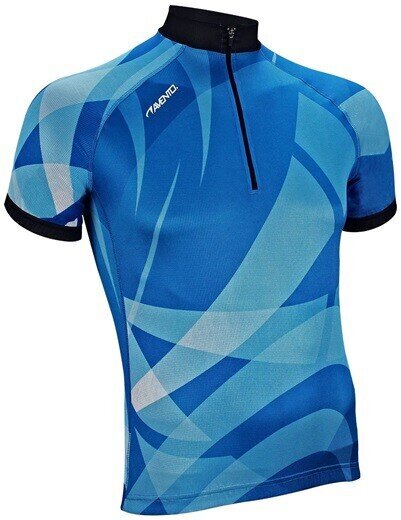 Vīriešu riteņbraukšanas krekls Avento Cycling Shirt M, zils cena un informācija | Sporta apģērbs vīriešiem | 220.lv