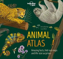 Lonely Planet Kids Animal Atlas цена и информация | Книги для подростков  | 220.lv