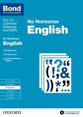 Bond: English: No Nonsense: 8-9 years, 8-9 years cena un informācija | Grāmatas pusaudžiem un jauniešiem | 220.lv