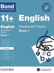 Bond 11plus: Bond 11plus English Assessment Papers 9-10 Book 1 1 cena un informācija | Grāmatas pusaudžiem un jauniešiem | 220.lv