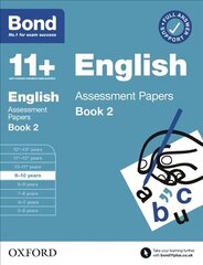 Bond 11plus English Assessment Papers 9-10 Years Book 2 цена и информация | Книги для подростков и молодежи | 220.lv
