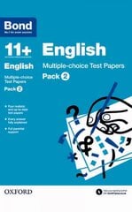 Bond 11plus: English: Multiple-choice Test Papers: Pack 2, Pack 2 цена и информация | Книги для подростков  | 220.lv
