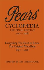 Pears' Cyclopaedia 2017-2018 цена и информация | Энциклопедии, справочники | 220.lv