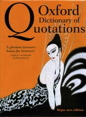 Oxford Dictionary of Quotations 8th Revised edition цена и информация | Энциклопедии, справочники | 220.lv