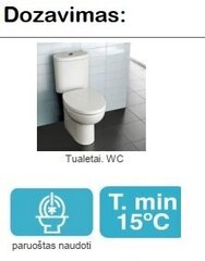 Sucitesa Natursafe Xtra WC Green WC želeja, 1 l cena un informācija | Tīrīšanas līdzekļi | 220.lv