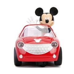 Mickey Mouse automašīna ar tālvadības pulti Roadster Cabriolet Jada cena un informācija | Rotaļlietas zēniem | 220.lv