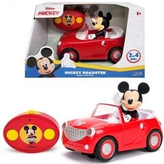 Машинка Mickey Mouse с дистанционным управлением Roadster Cabriolet Jada цена и информация | Игрушки для мальчиков | 220.lv