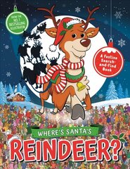 Where's Santa's Reindeer?: A Festive Search and Find Book цена и информация | Книги для подростков  | 220.lv