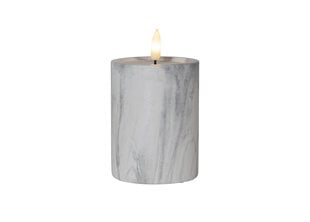 Светодиодная свеча Flamme Marble. цена и информация | Подсвечники, свечи | 220.lv