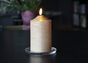 LED svece Flamme, zelta cena un informācija | Sveces un svečturi | 220.lv