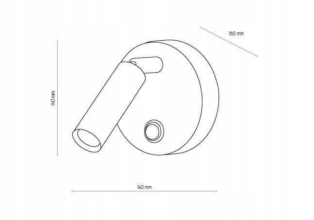 Sienas lampa TK Lighting Enzo LED chrom 4267 cena un informācija | Sienas lampas | 220.lv