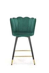 2-u bāra krēslu komplekts Halmar H106, zaļš cena un informācija | Virtuves un ēdamistabas krēsli | 220.lv