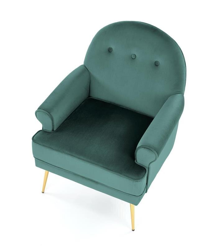 Krēsls Halmar Santi, zaļš цена и информация | Atpūtas krēsli | 220.lv