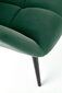 Krēsls Halmar Tyrion, zaļš cena un informācija | Atpūtas krēsli | 220.lv