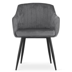 DAXO стул, темно-серый бархат, 2x цена и информация | Стулья для кухни и столовой | 220.lv