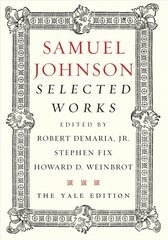 Samuel Johnson: Selected Works The Yale Edition цена и информация | Исторические книги | 220.lv