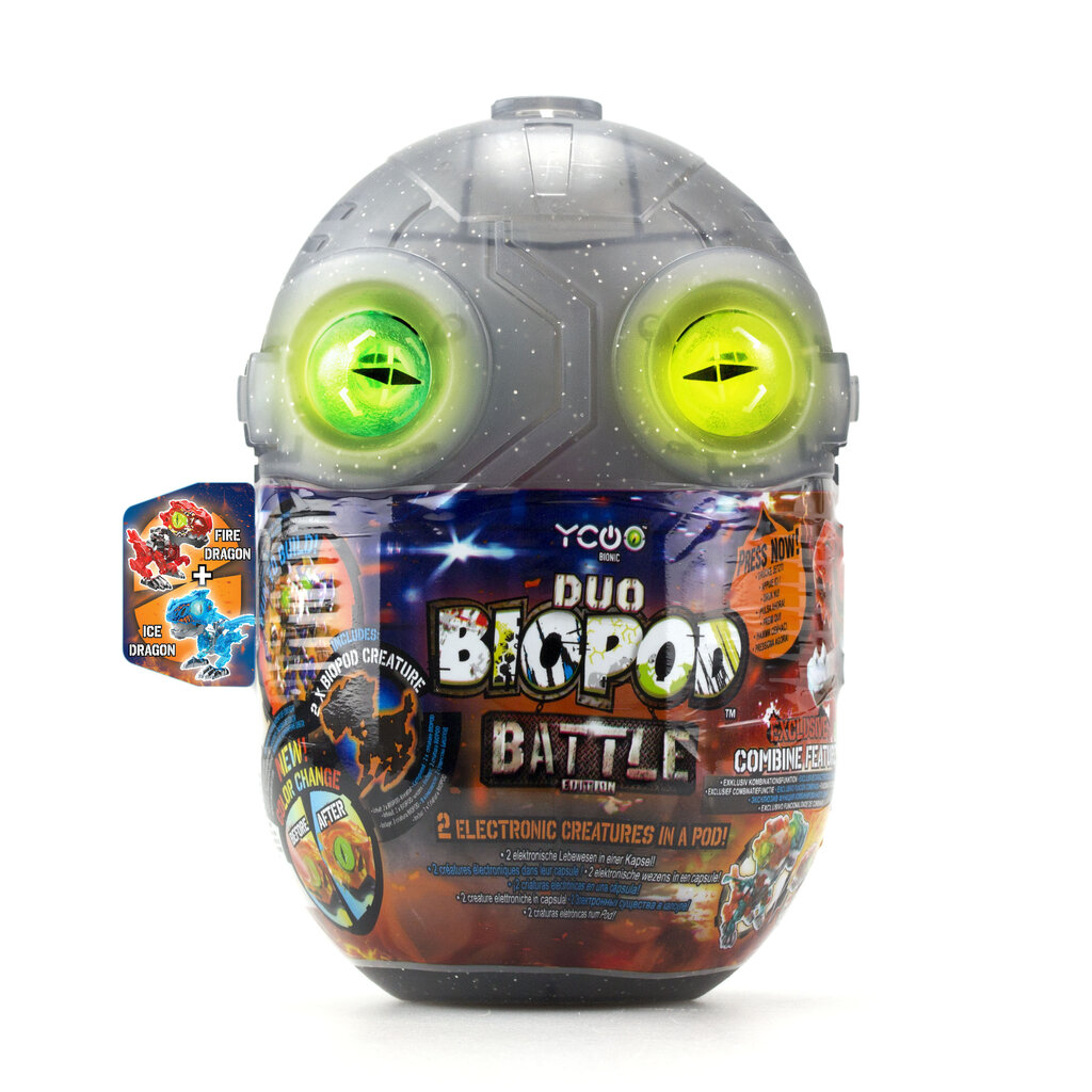 SILVERLIT YCOO robots Biopod cīņa, 2-paka cena un informācija | Rotaļlietas meitenēm | 220.lv