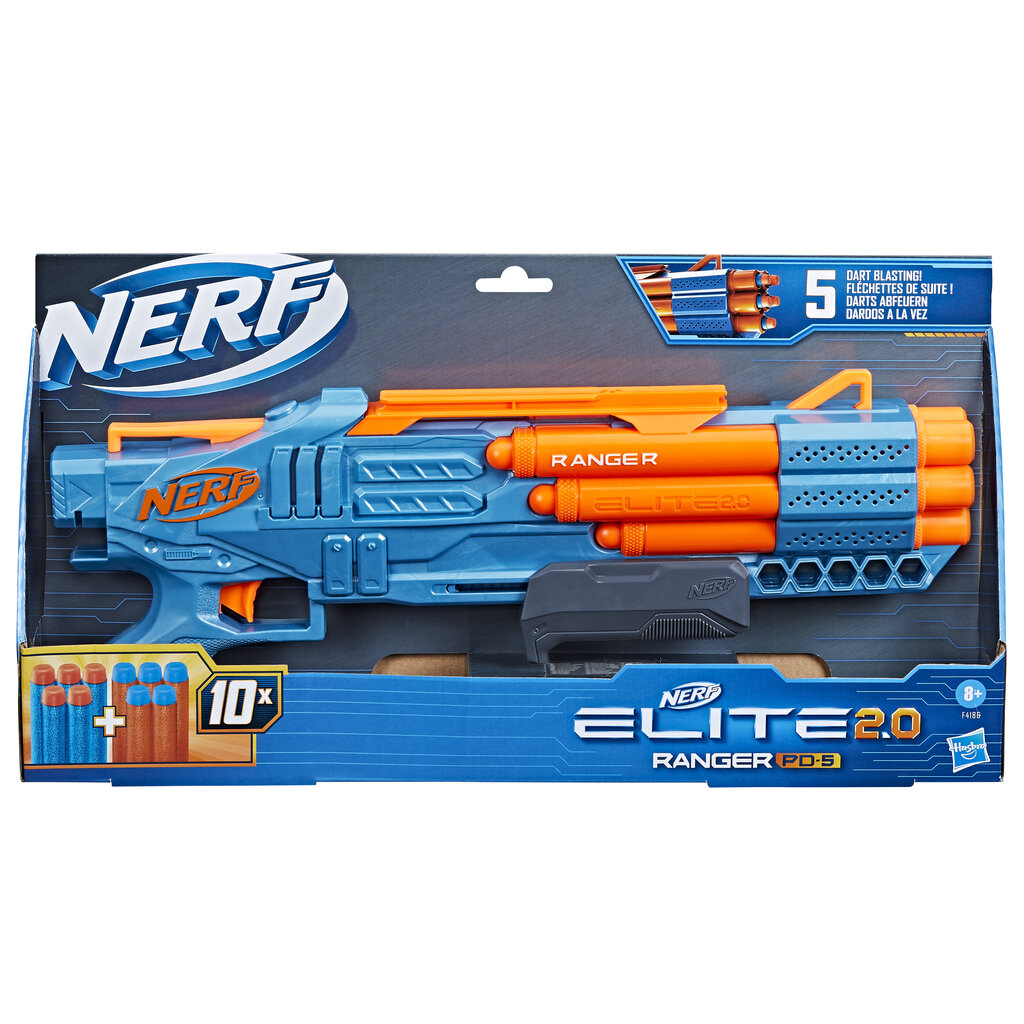 NERF Elite 2.0 rotaļu ierocis - Ranger pd 5 cena un informācija | Rotaļlietas zēniem | 220.lv