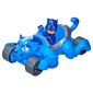 PJ MASKS Rotaļu komplekts "Deluxe dzīvnieku transportlīdzeklis" cena un informācija | Rotaļlietas zēniem | 220.lv