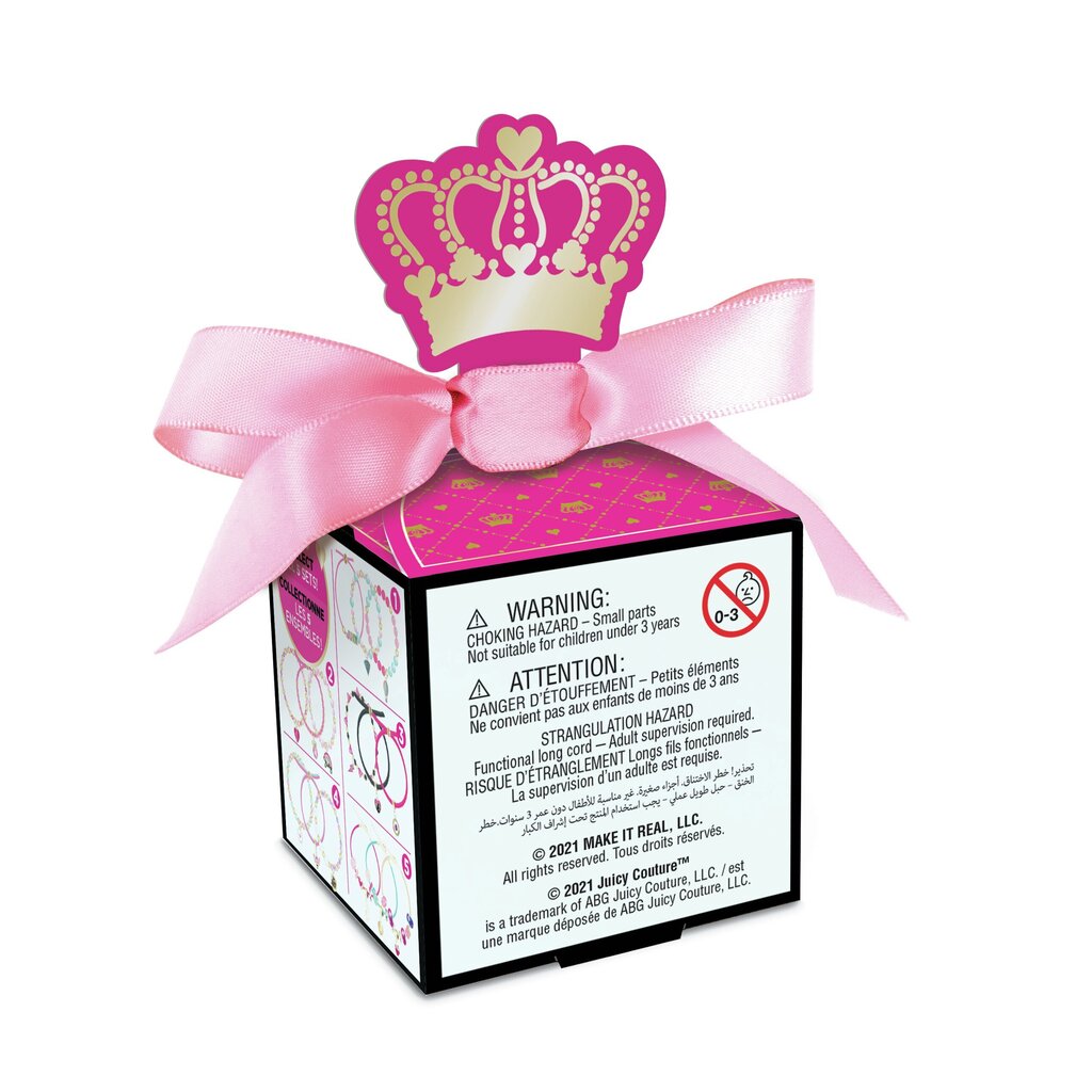 MAKE IT REAL Juicy Couture Mirdzošo pārsteigumu kastes komplekts cena un informācija | Rotaļlietas meitenēm | 220.lv