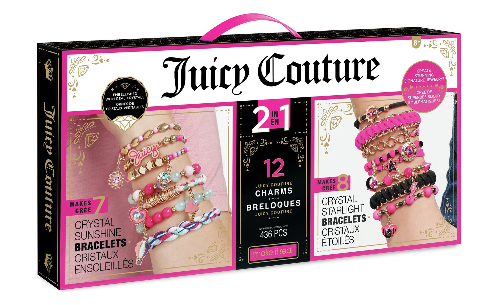 MAKE IT REAL Juicy Couture Mega rotaslietu komplekts divi vienā цена и информация | Rotaļlietas meitenēm | 220.lv