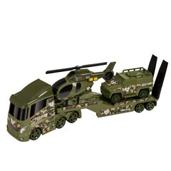 TEAMSTERZ Militārā transportiera komplekts ar gaismām un skaņām cena un informācija | Rotaļlietas zēniem | 220.lv