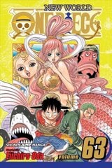One Piece, Vol. 63: Otohime and Tiger, 63 цена и информация | Фантастика, фэнтези | 220.lv