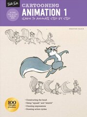 Cartooning: Animation 1 with Preston Blair: Learn to animate step by step Revised Edition cena un informācija | Mākslas grāmatas | 220.lv